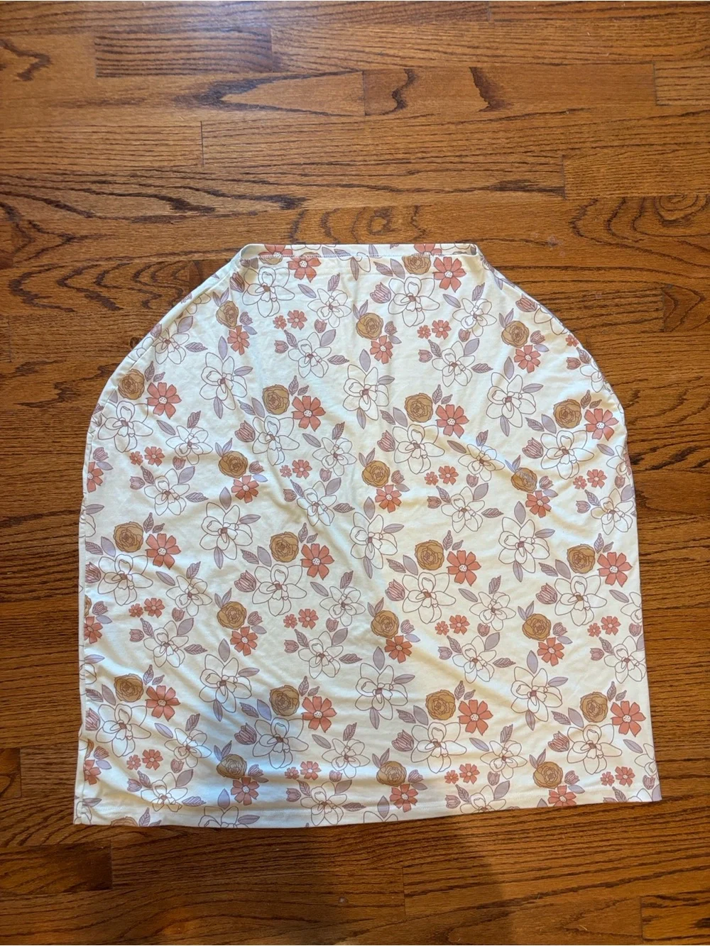Copper Pearl Ferra Floral Stretch Multi Use 5 in 1 Carseat Nursing Cover